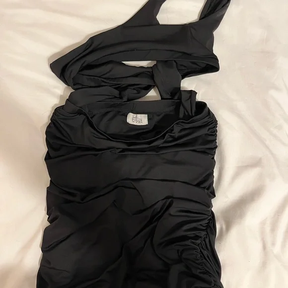 Oh Polly Wrap Party Mini Dress - Picture 4 of 7